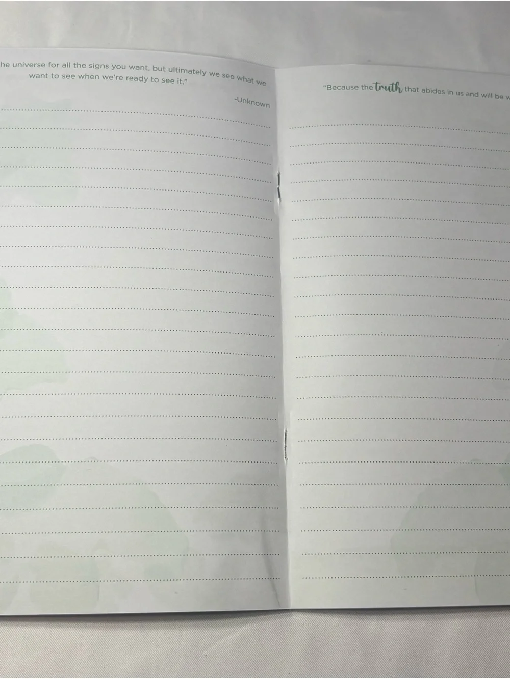New Inspirational Floral Journal with Psalm Quote - Orange & Green